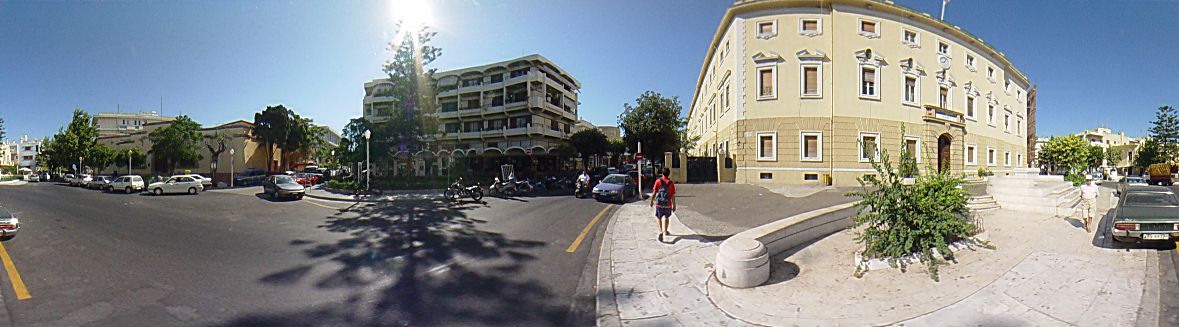 ''Akademias'' square, Rhodes down town - Rhodes Town