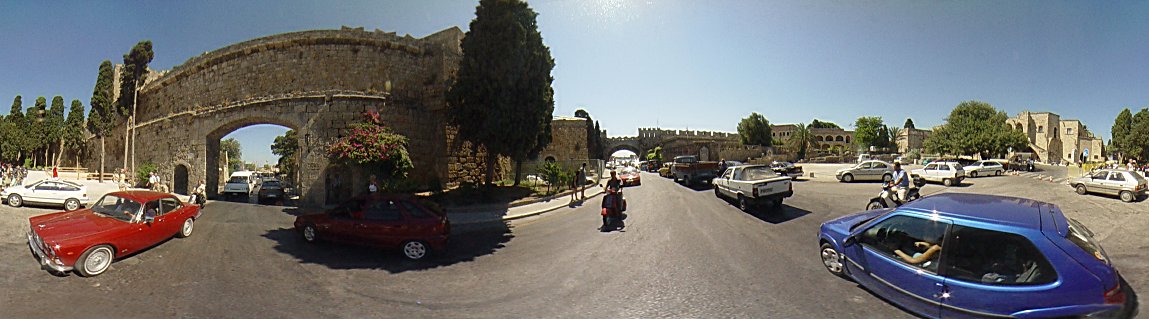 The Eleftherias gate, Rhodes Old town., Rhodes Old Town Photo Image of Rhodes - Rodos - Rhodos island, Greece